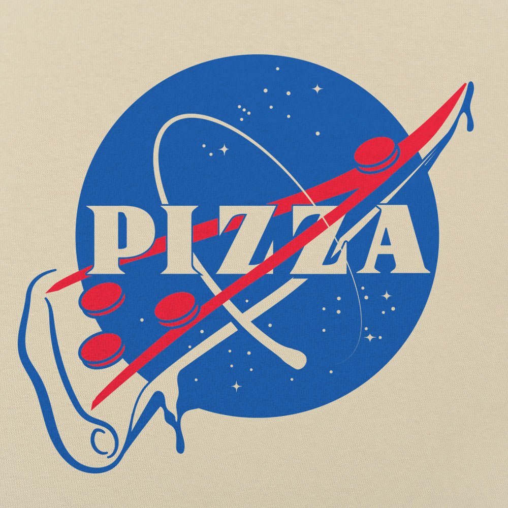 NASA Slice Pizza Space Agency Logo Parody