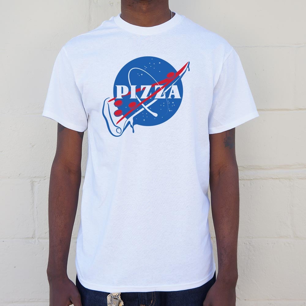 NASA Slice Pizza Space Agency Logo Parody