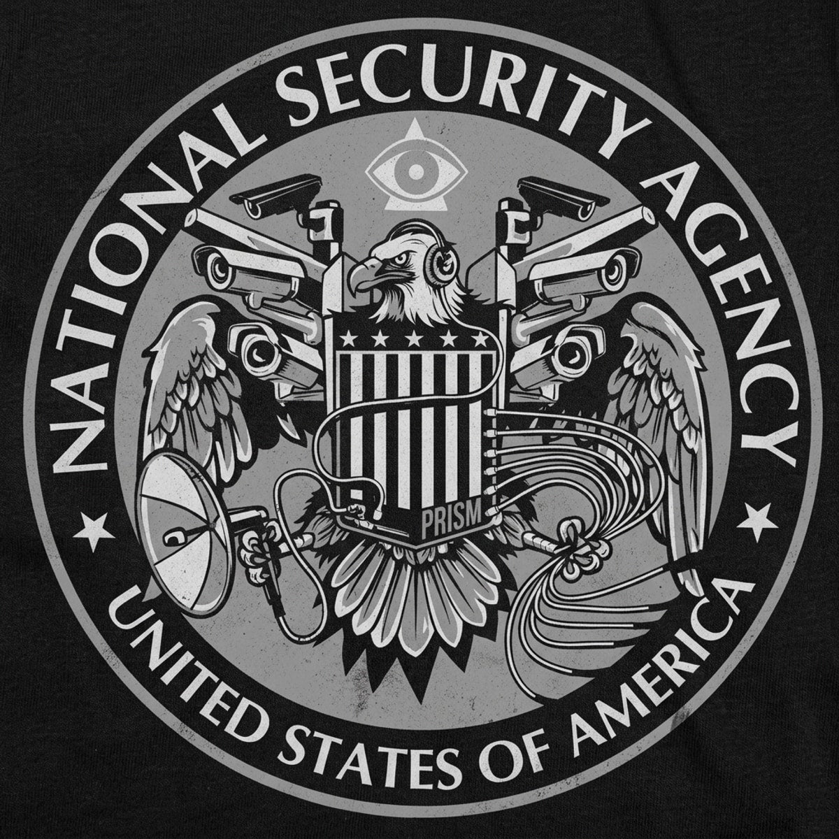 National Security Agency Spy Surveillance Seal