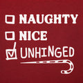 Naughty Nice Unhinged Christmas Checklist