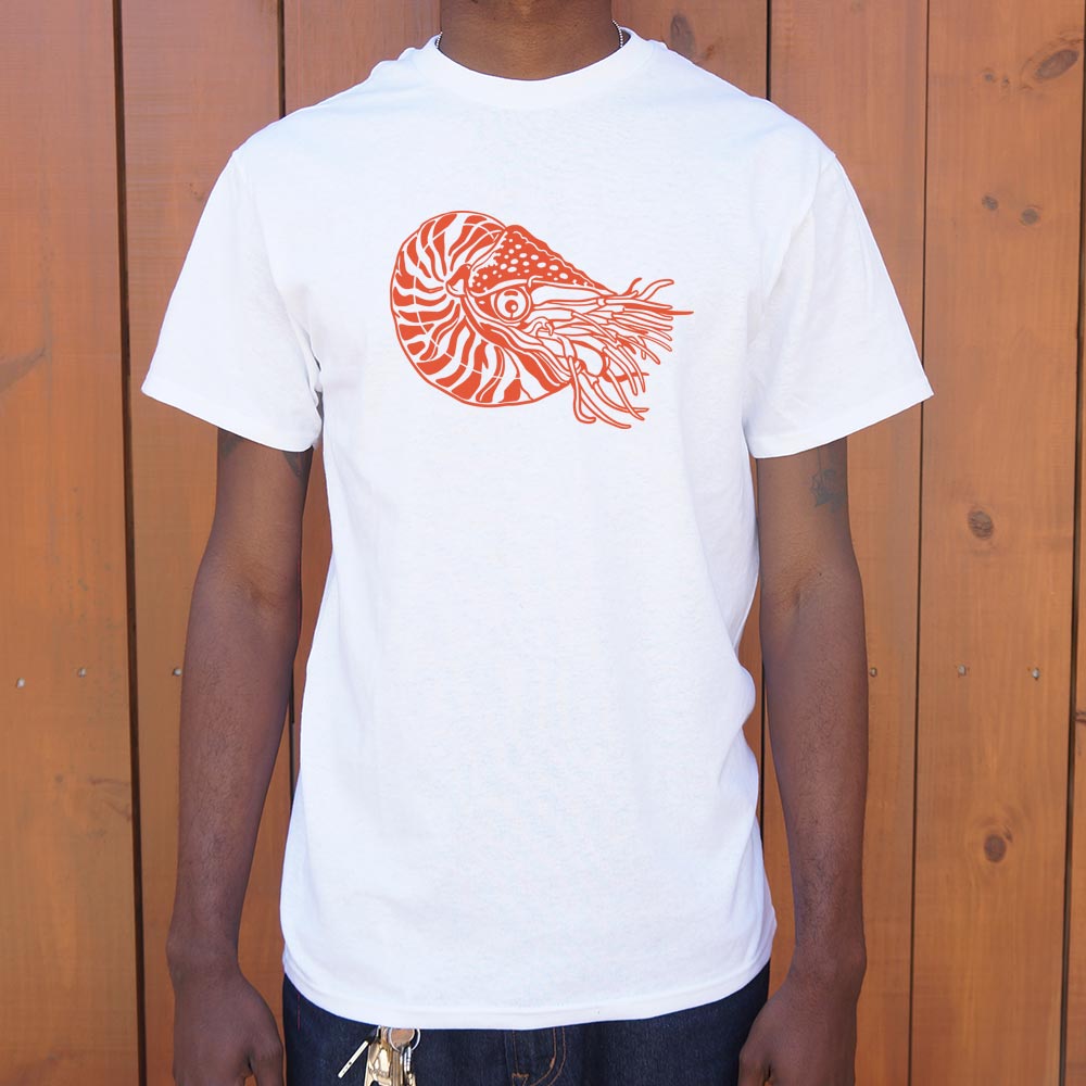 Nautilus Shelled Cephalopod Illustration