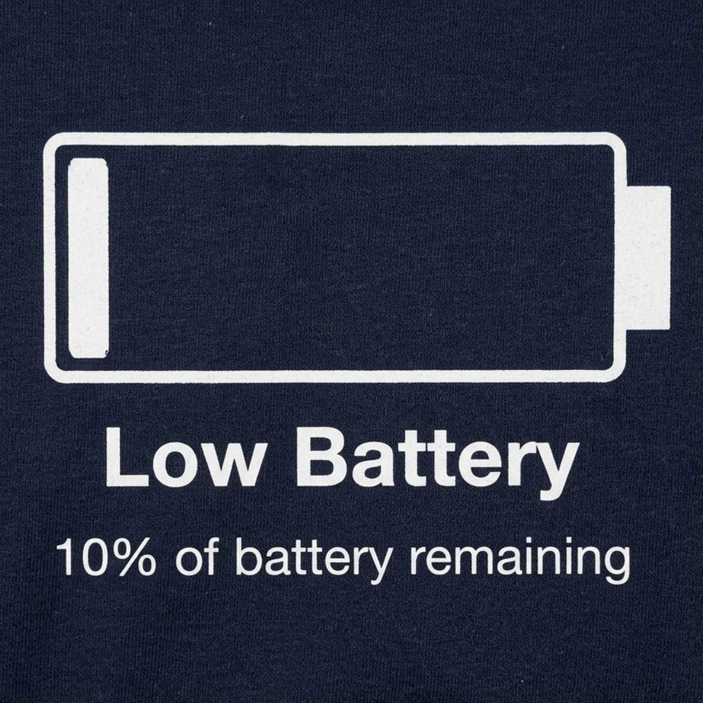 Low Battery Phone Icon Pun