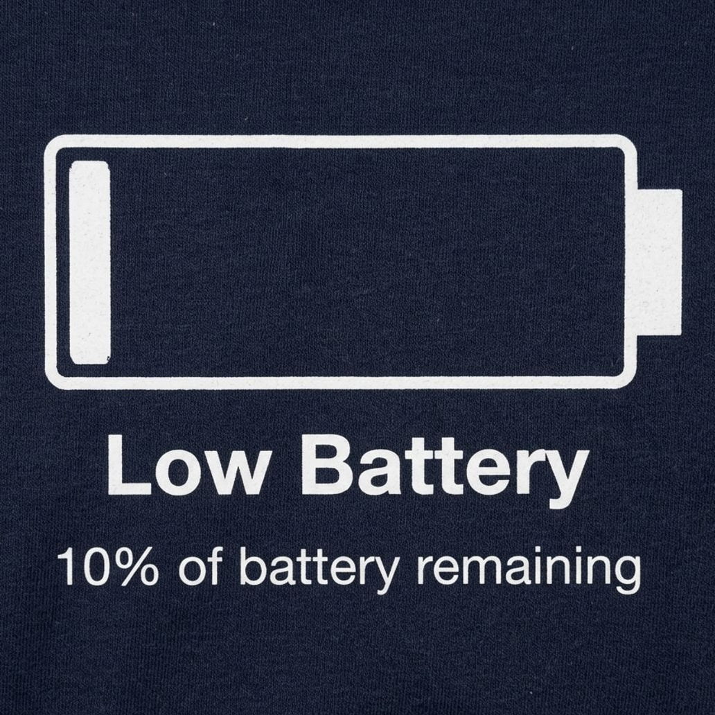 Low Battery Phone Icon Pun