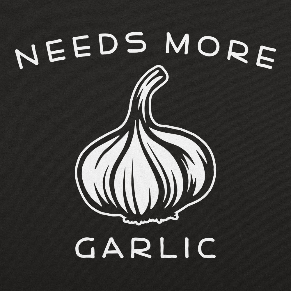 Needs More Garlic Bulb Cooking Pun