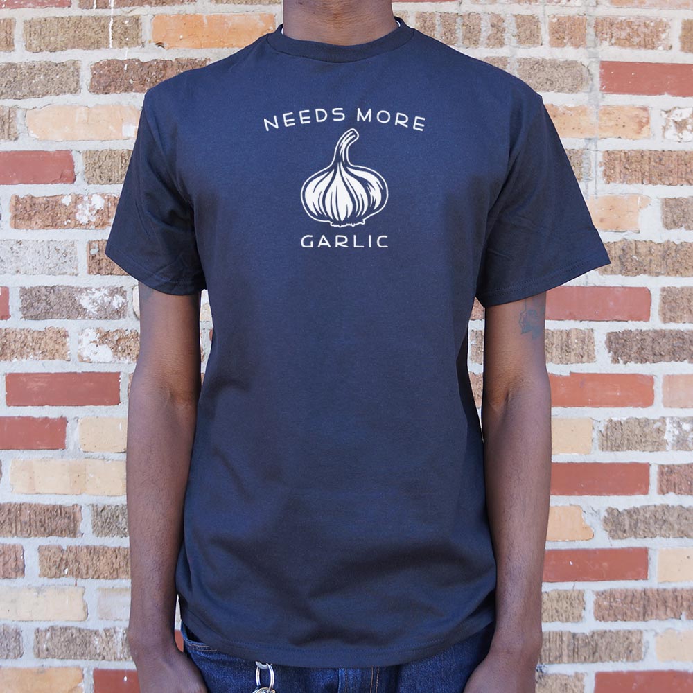 Needs More Garlic Bulb Cooking Pun