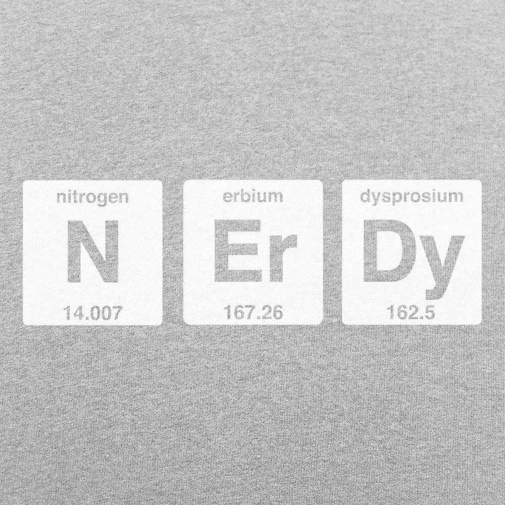 Nerdy Periodic Table Elements Nitrogen Erbium Dysprosium