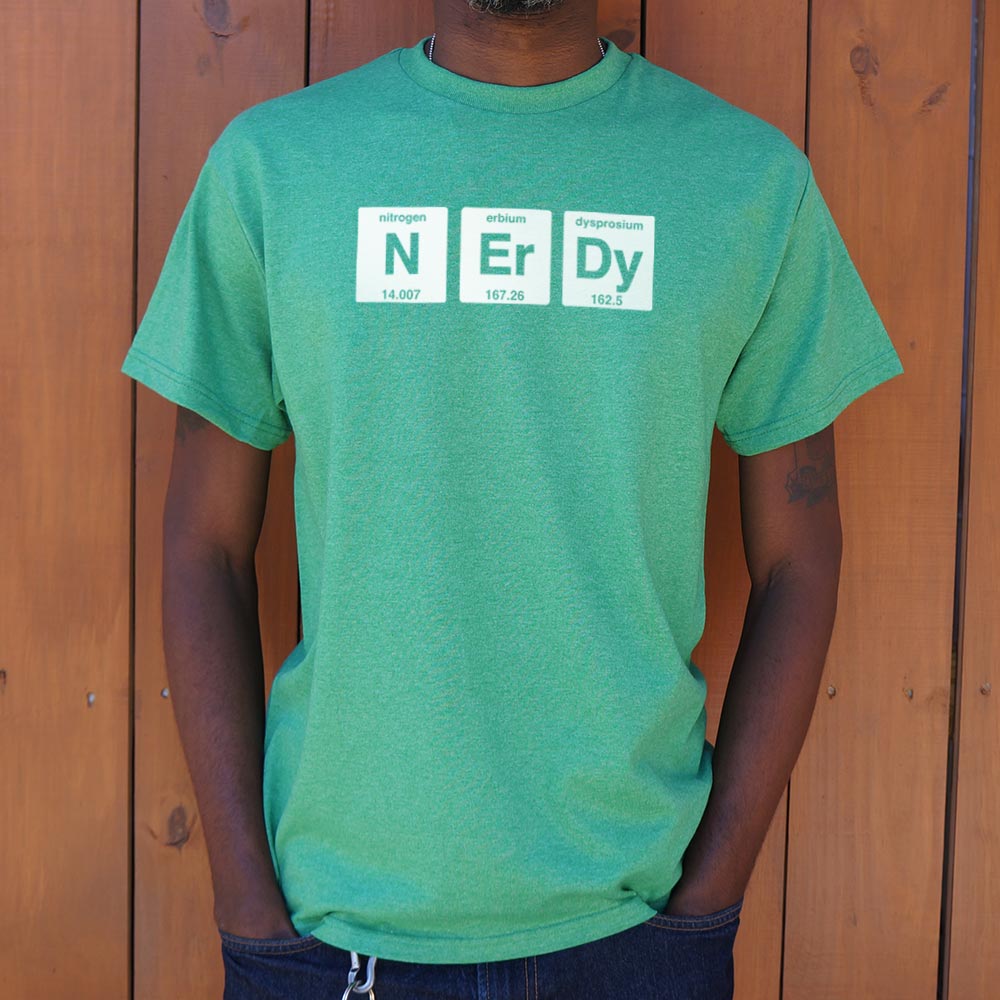 Nerdy Periodic Table Elements Nitrogen Erbium Dysprosium