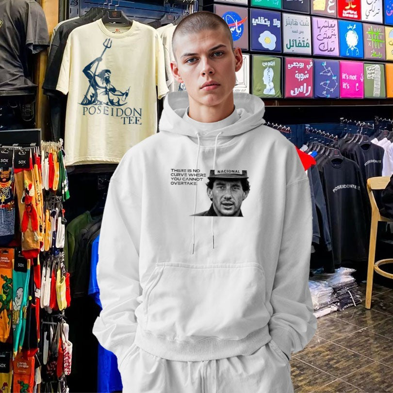 Neymar Ayrton Senna No Curve Where You Cannot Overtake T-shirt