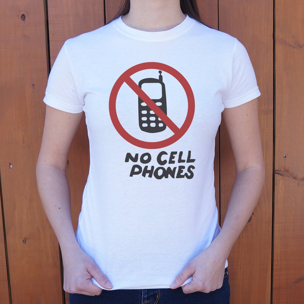 No Cell Phones Diner Sign