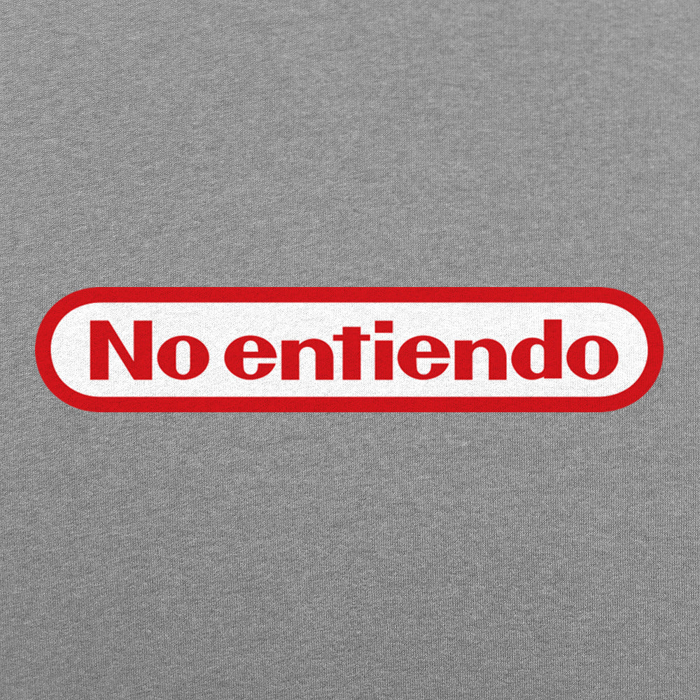 No Entiendo Spanish I Don't Understand Retro Gaming Logo