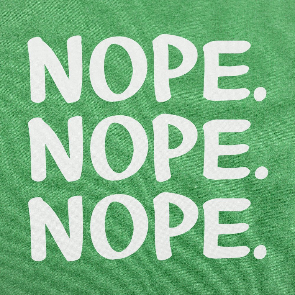Nope Nope Nope Bold Text Meme