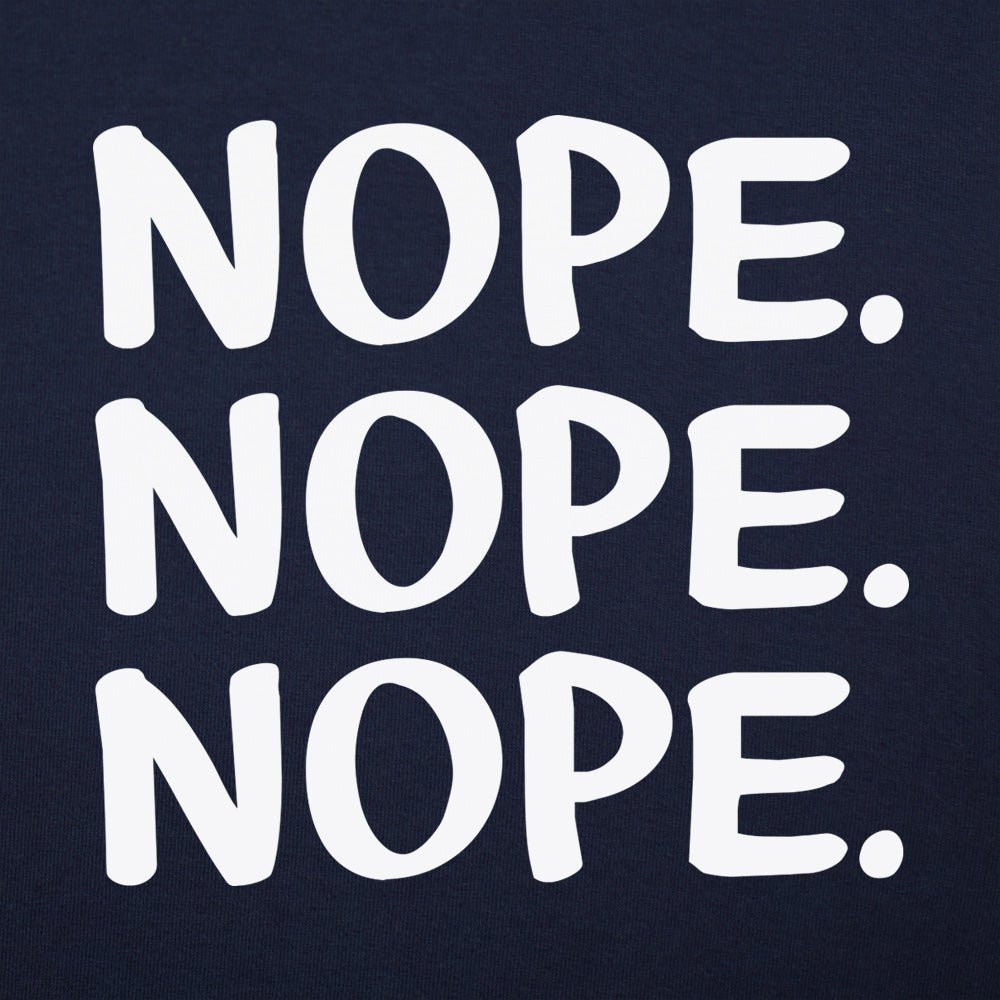 Nope Nope Nope Bold Text Meme