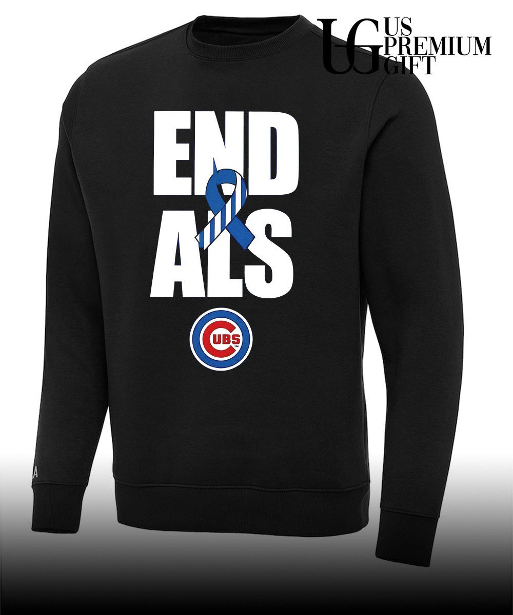 Chicago Cubs Nico Hoerner End ALS Awareness shirt