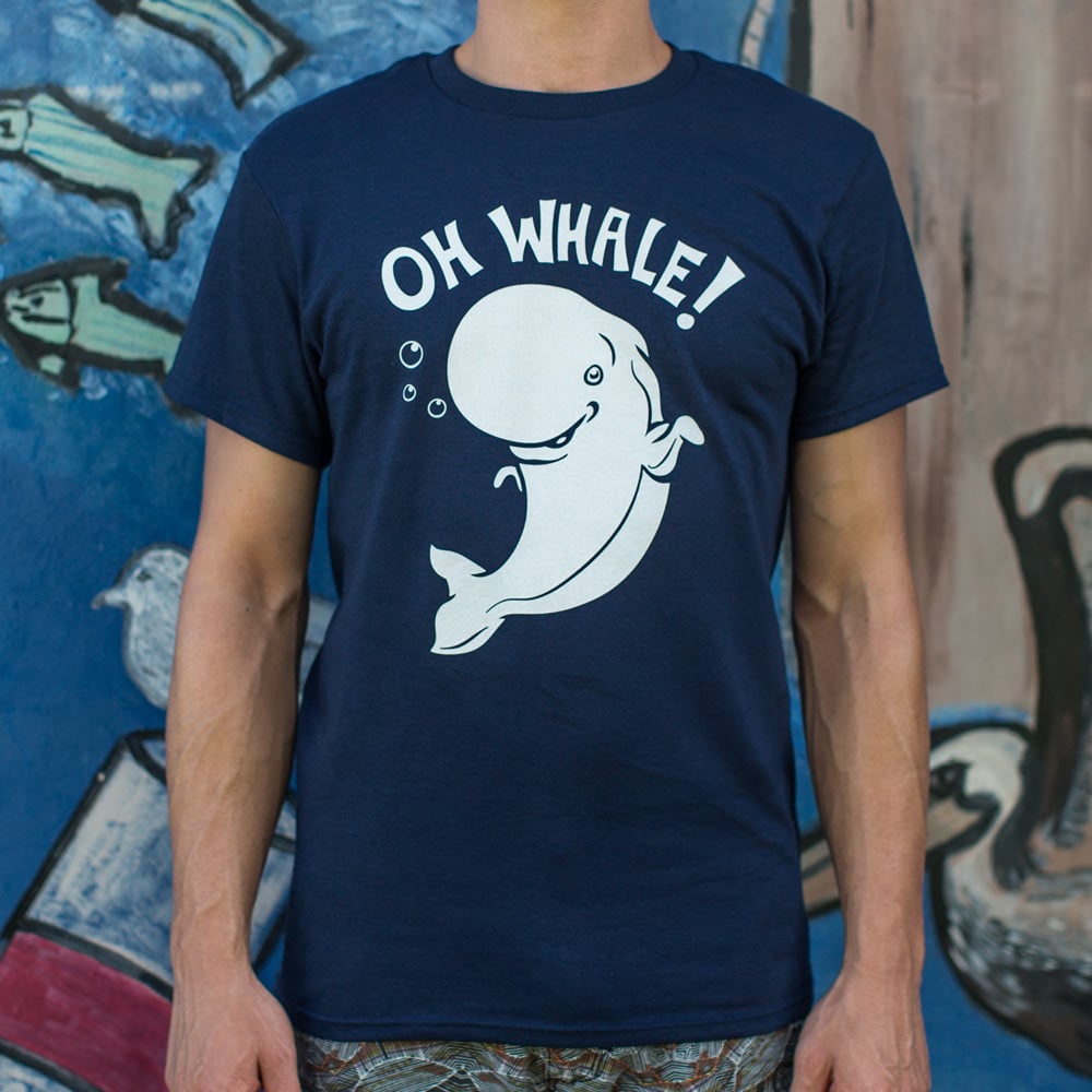 Oh Whale! Cute Cartoon Whale Pun