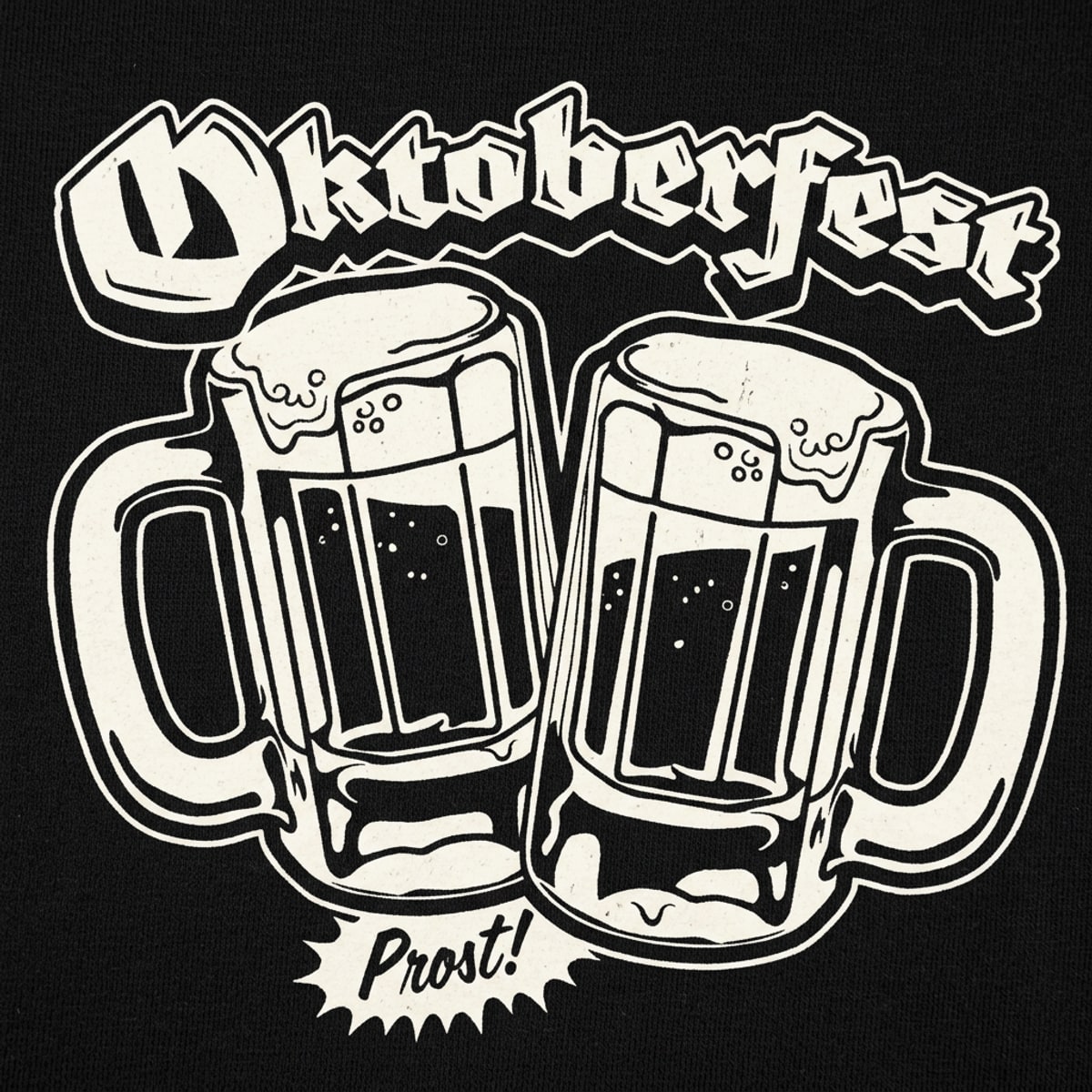 Oktoberfest Prost Beer Mugs Cheers