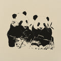Pandamonium Two Pandas Eating Bamboo