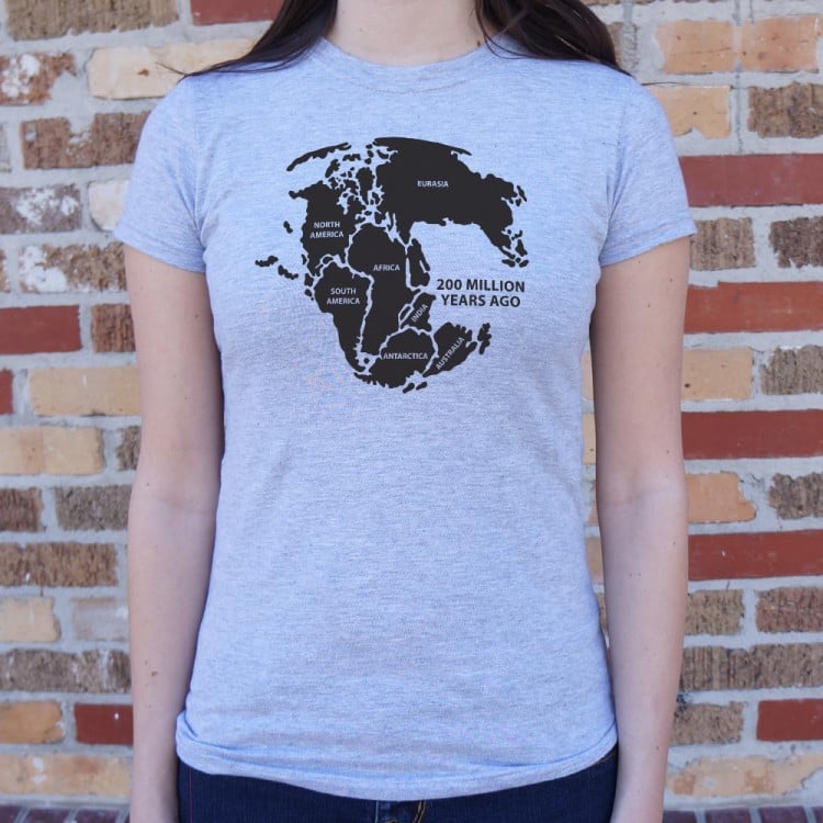 Pangea Supercontinent Map