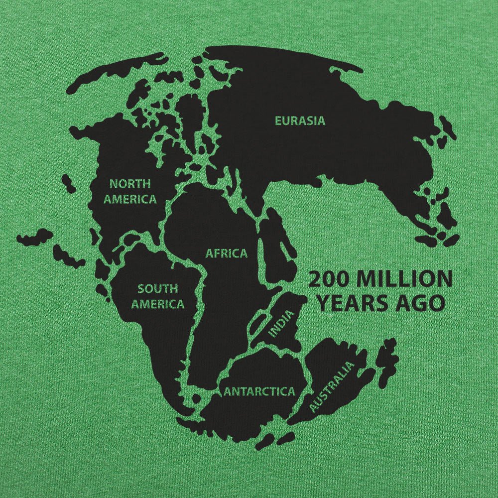 Pangea Supercontinent Map