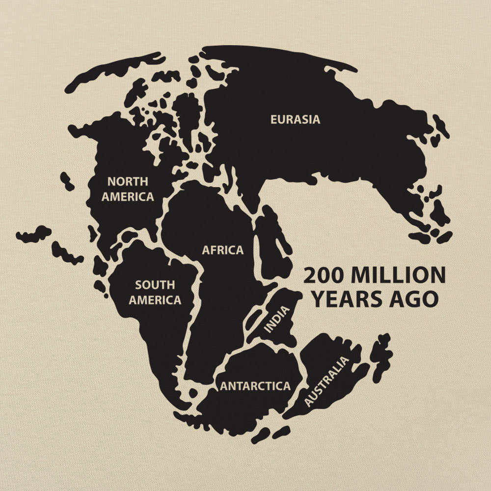 Pangea Supercontinent Map