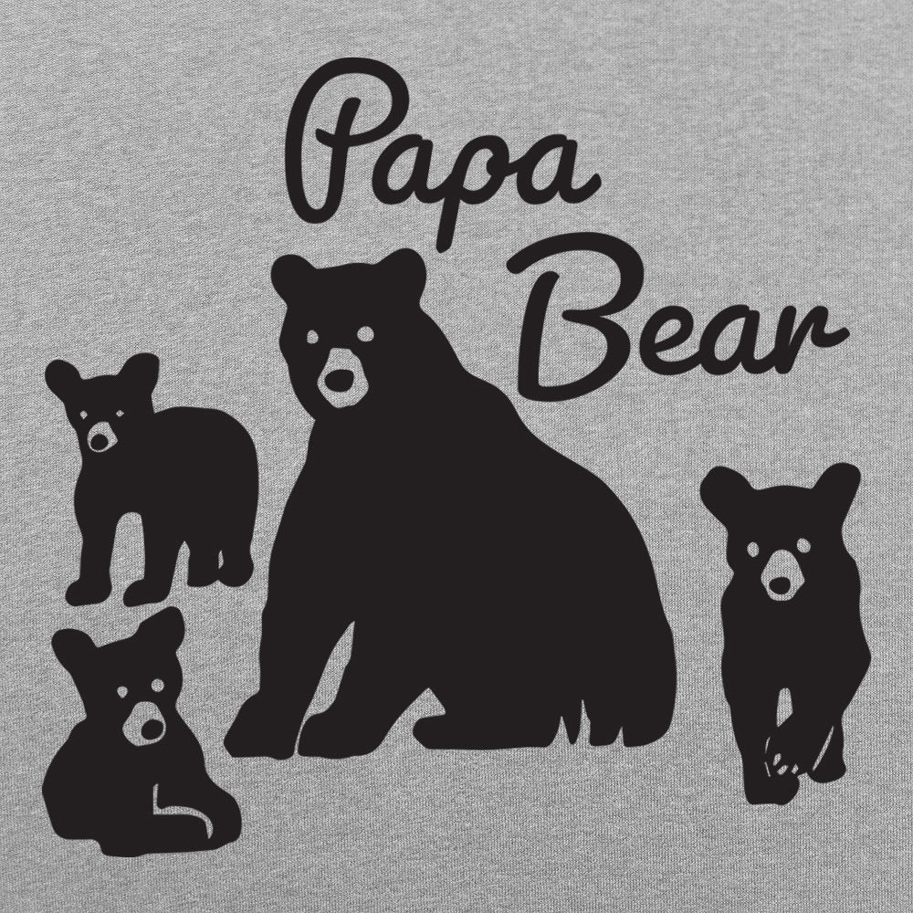 Papa Bear with Three Cubs