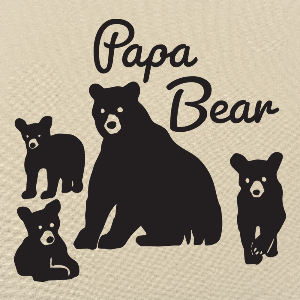 Papa Bear with Three Cubs