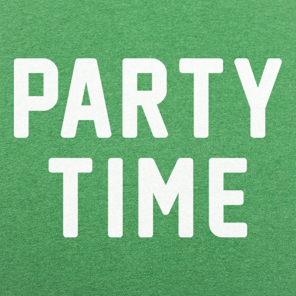 Party Time Bold Celebration Slogan