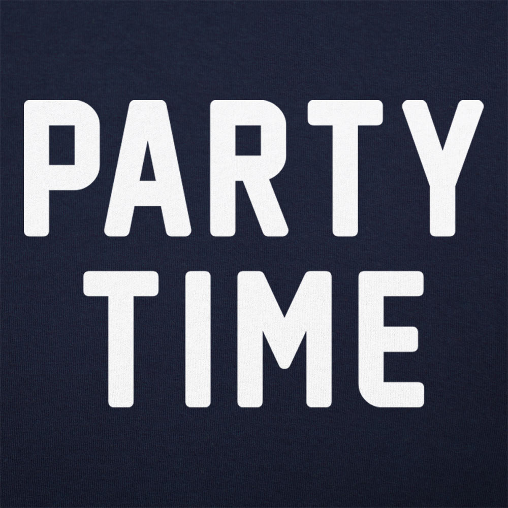 Party Time Bold Celebration Slogan