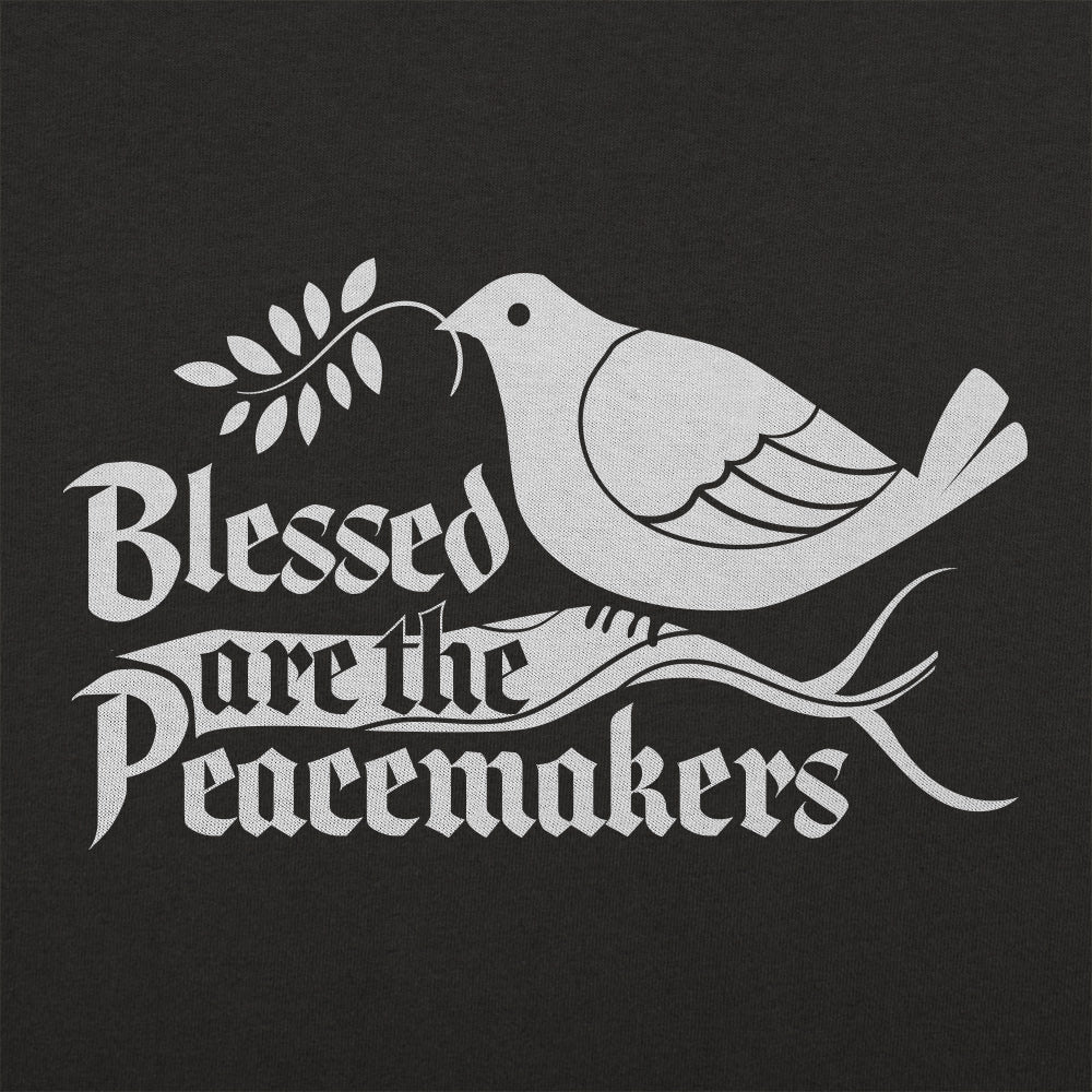 Blessed Are the Peacemakers Dove with Olive Branch