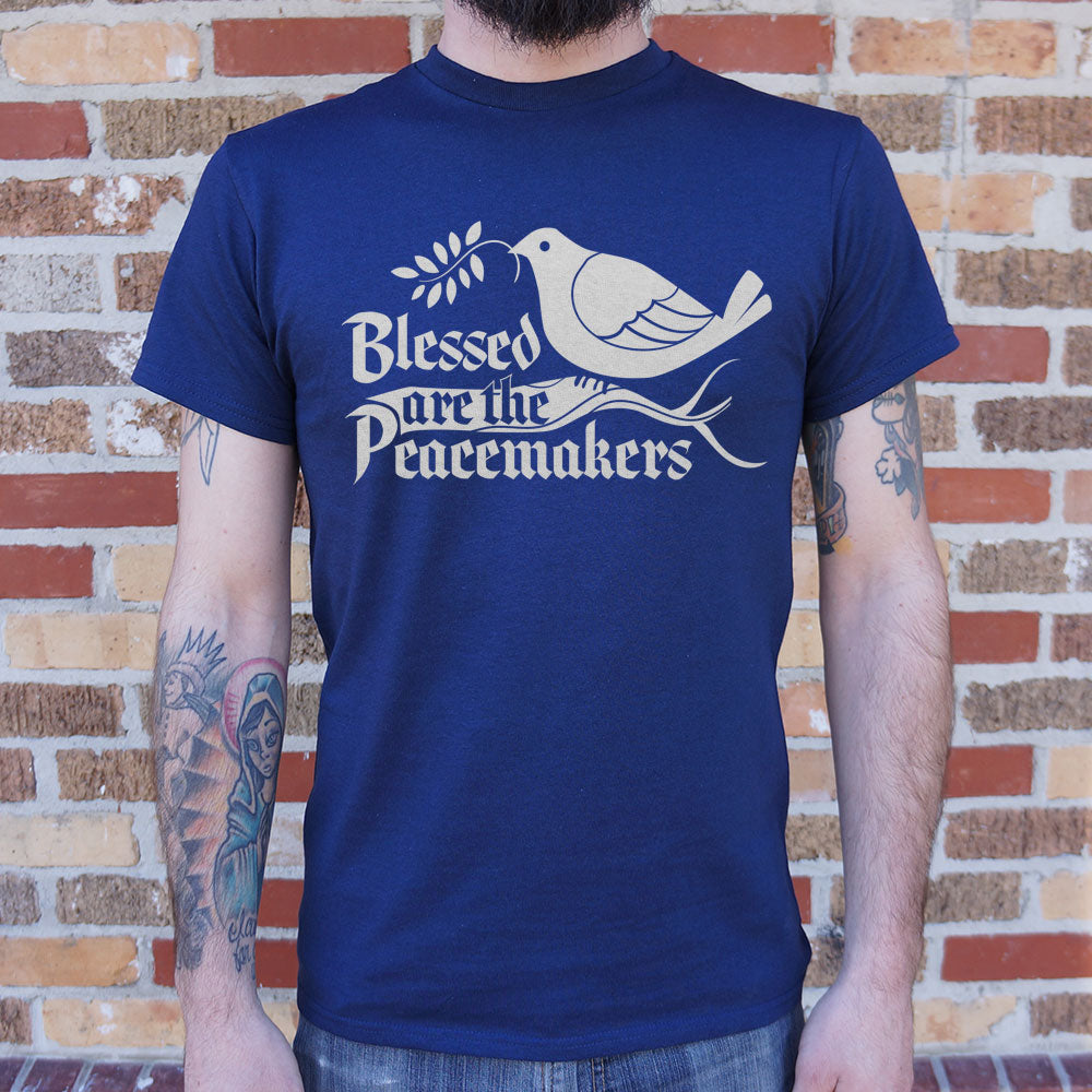 Blessed Are the Peacemakers Dove with Olive Branch