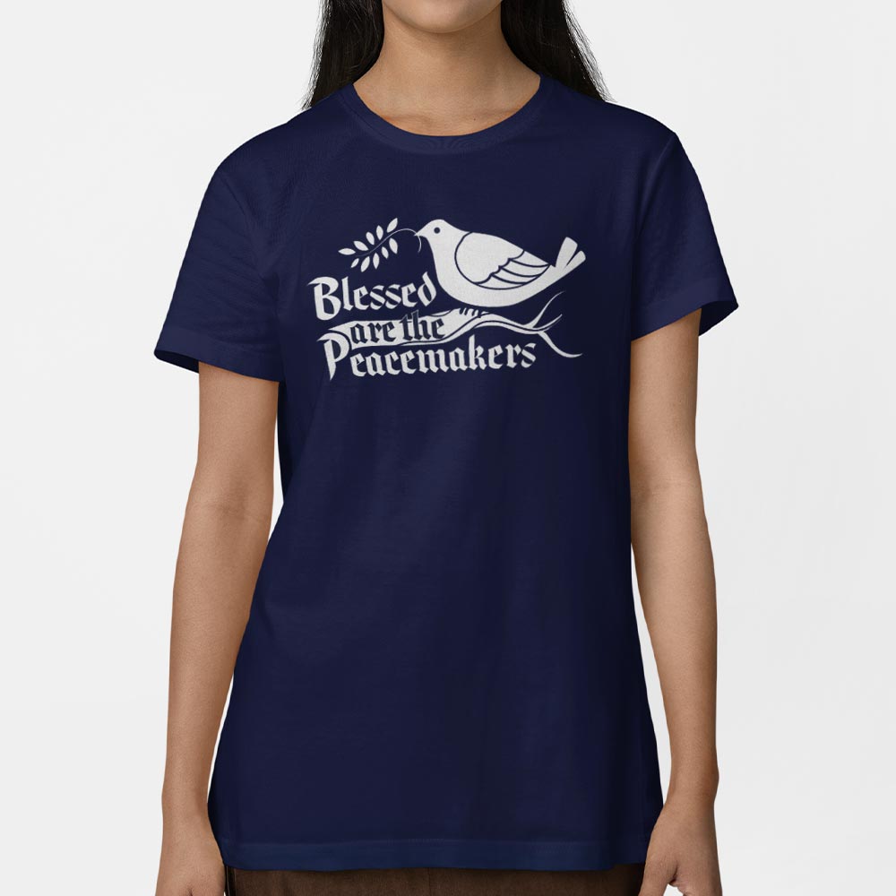 Blessed Are the Peacemakers Dove with Olive Branch