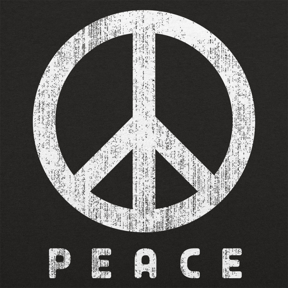 Peace Sign Vintage Distressed Peace Symbol