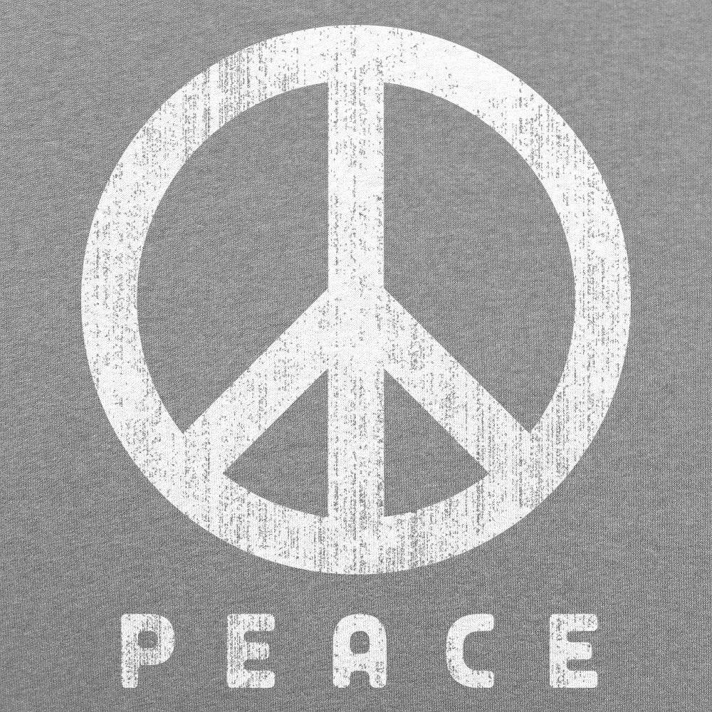 Peace Sign Vintage Distressed Peace Symbol