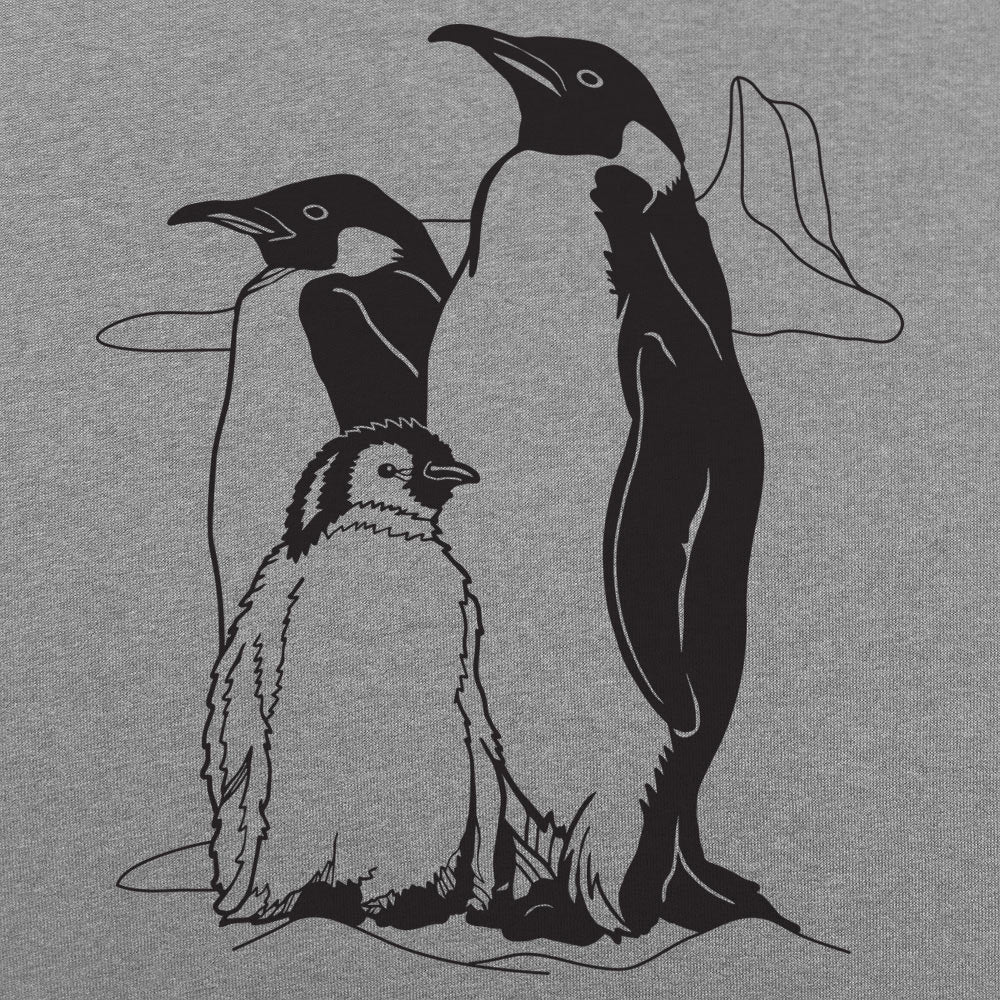 Penguin Family Illustration