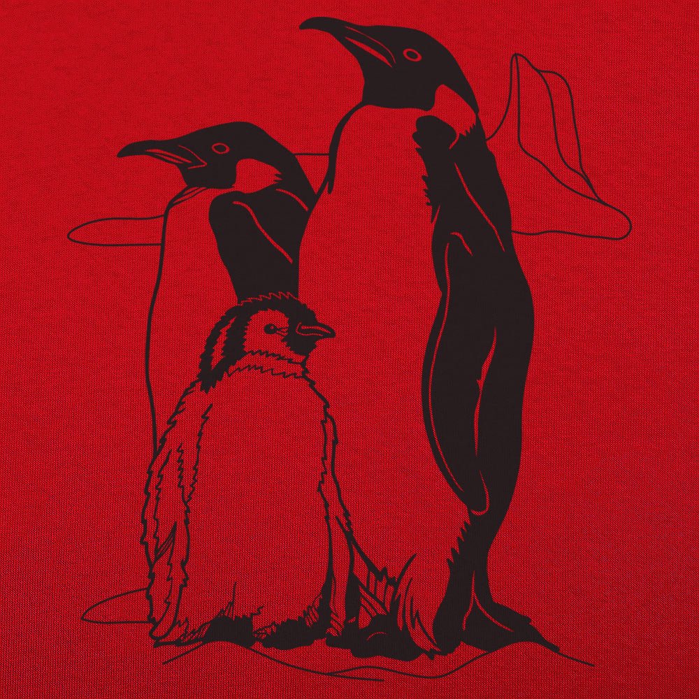 Penguin Family Illustration