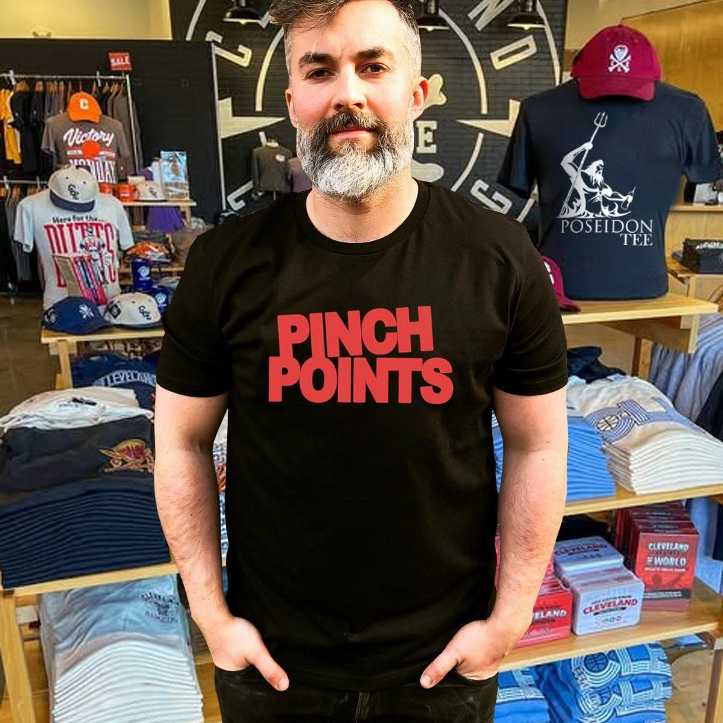 Pinch Points New Red Logo T-shirt