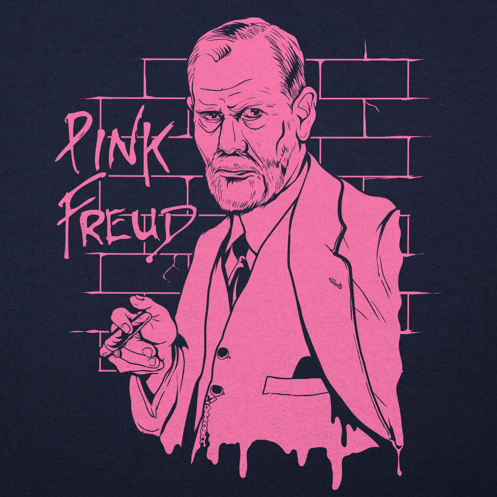 Pink Freud Sigmund Freud Portrait