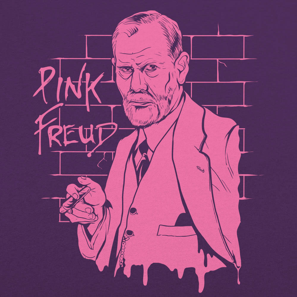 Pink Freud Sigmund Freud Portrait