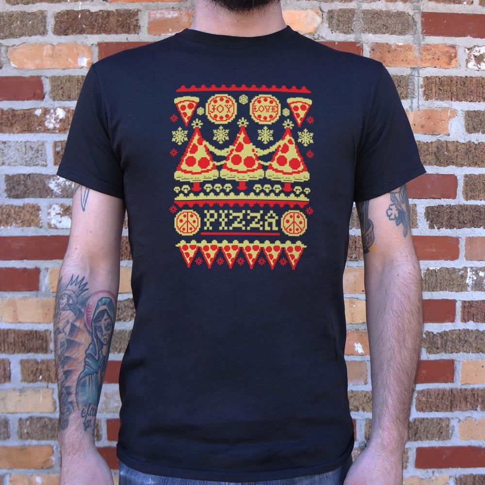 Ugly Pizza Christmas Sweater Pattern