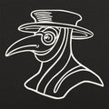 Plague Doctor Line Art