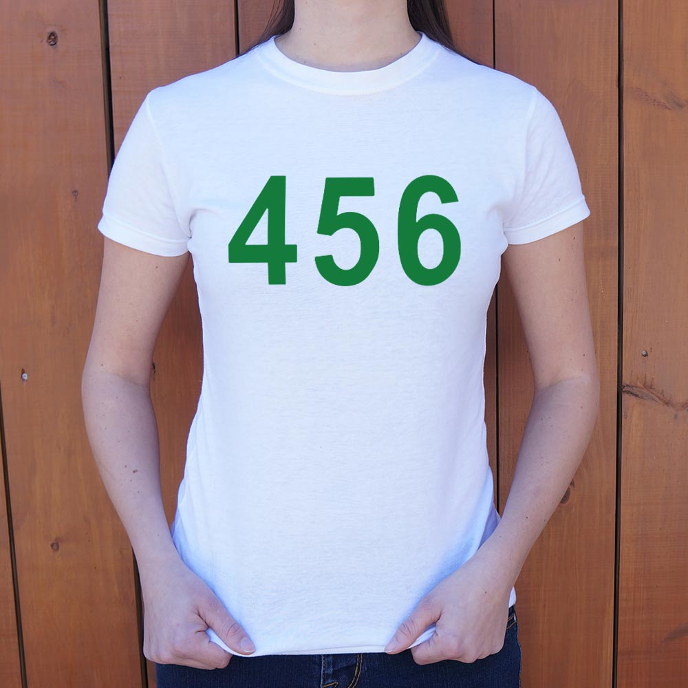 Player 456 Survival Game Costume Number