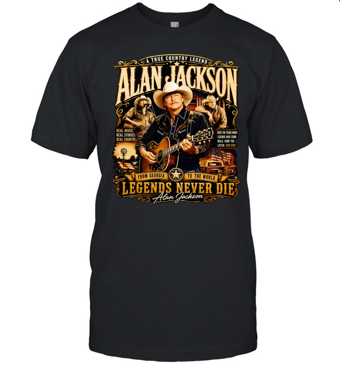 A true country legend AJ legends never die vintage Shirt