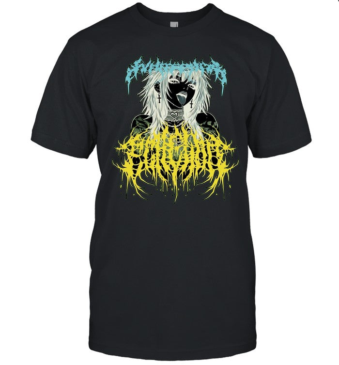 Anime Girl Emo Goth Aesthetic Shirt