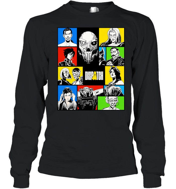 Dispatch Overwatch Hero Ensemble Characters Blizzard Entertainment Video Game Shirt