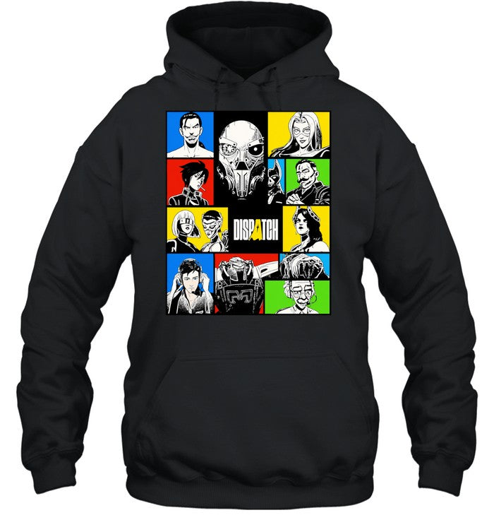 Dispatch Overwatch Hero Ensemble Characters Blizzard Entertainment Video Game Shirt