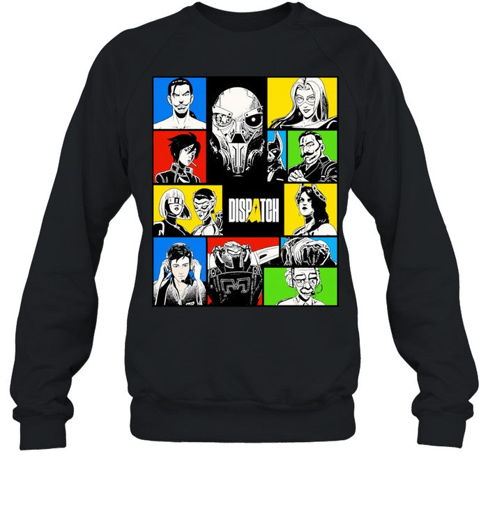 Dispatch Overwatch Hero Ensemble Characters Blizzard Entertainment Video Game Shirt