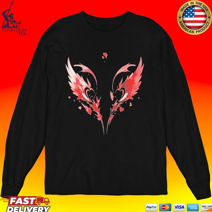 Polendo Design The Heart Learns To Fly T-shirt