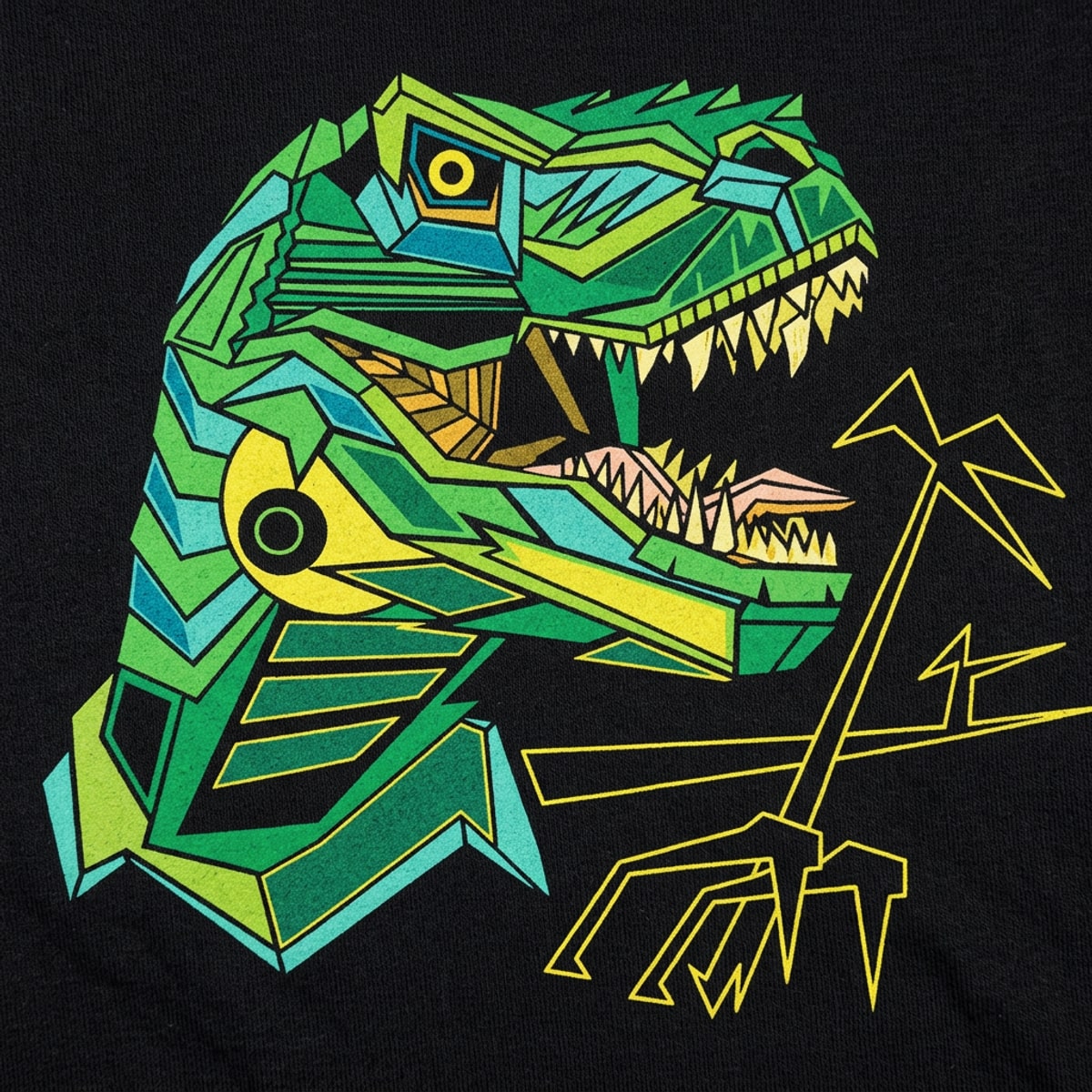 Polygon T. Rex Full Color