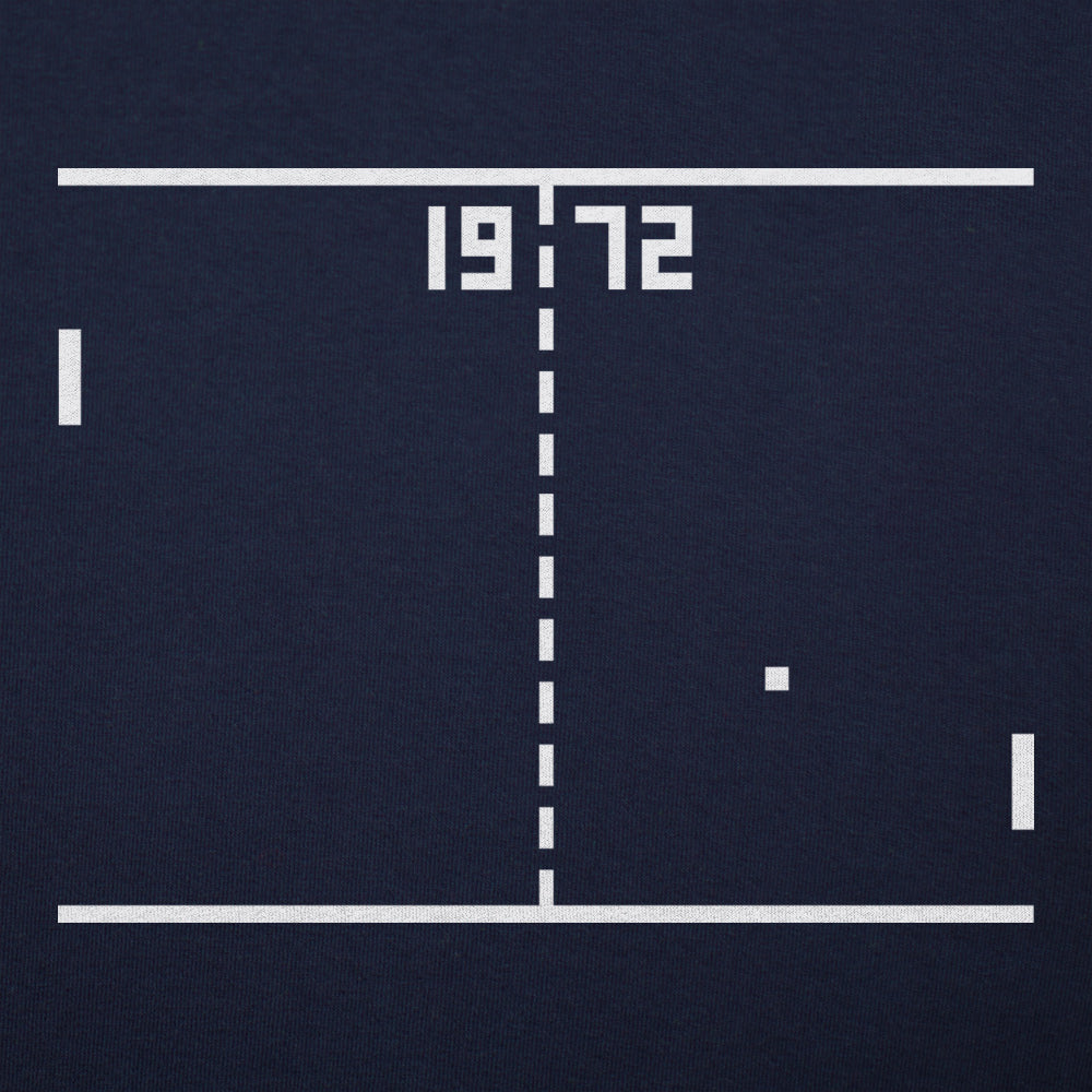Pong 1972 Retro Arcade Video Game Screen