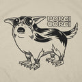 Porgi Corgi Space Creature and Corgi Mashup