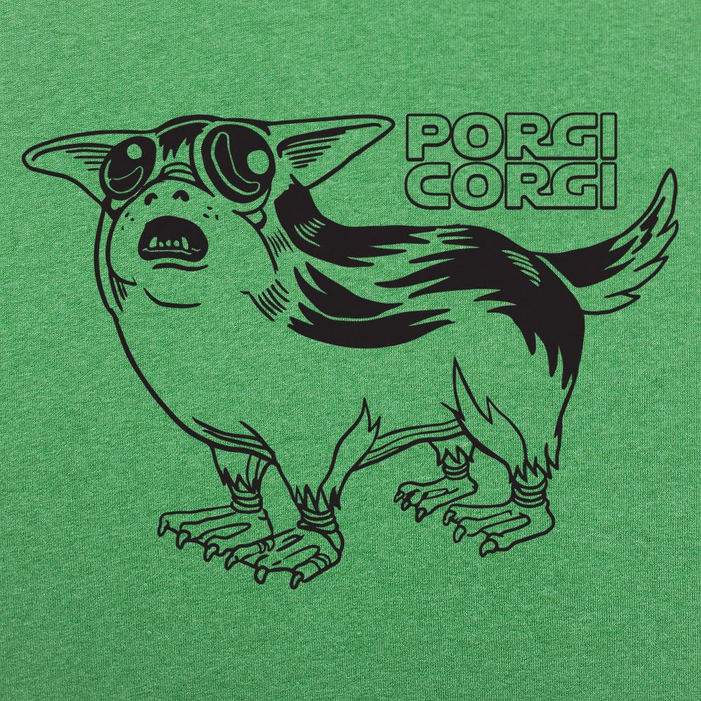 Porgi Corgi Space Creature and Corgi Mashup